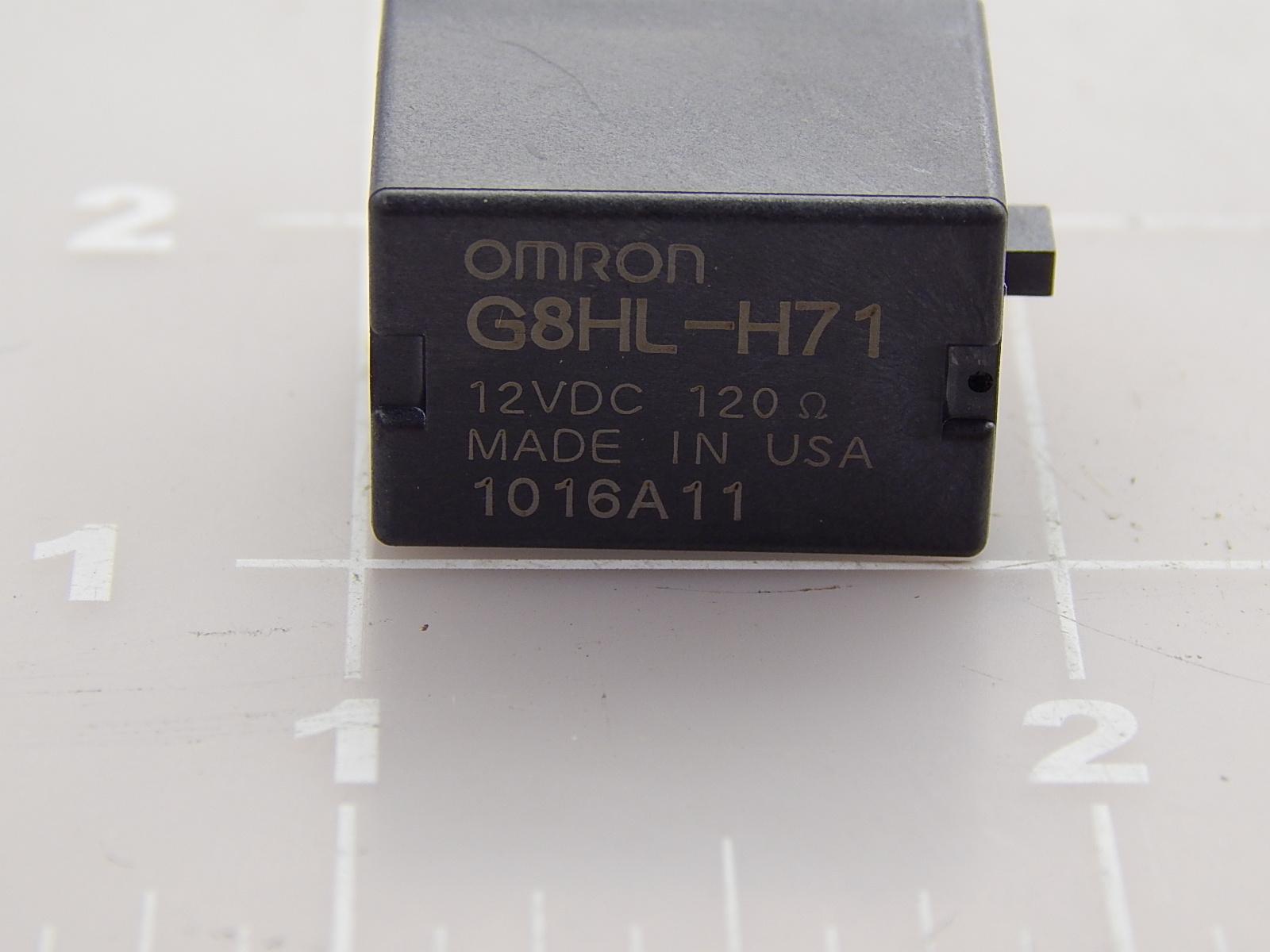 Case of 800 Omron G8HL-H71 Relay 12 VDC SPST 120 OHM | eBay
